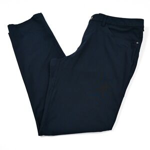 Lululemon ABC 5 Pocket Men's 34 (35x32.5) Warpstream Pants Classic Fit Blue